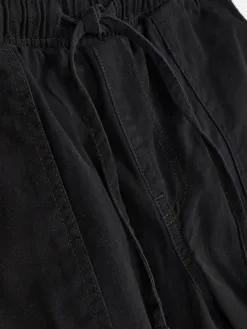 Bas De Jogging En Denim Avec Cordon De Serrage