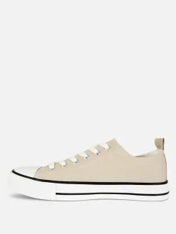 Baskets Basses En Toile