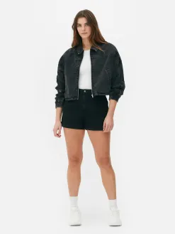 Blouson Bomber Effet Vieilli