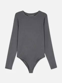 Body Côtelé Doux Au Toucher