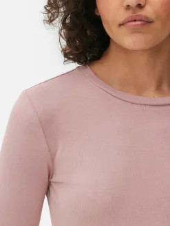 Body Côtelé Doux Au Toucher