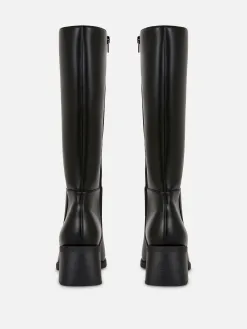 Bottes Hauteur Genou à Talon
