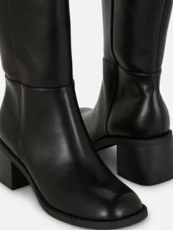 Bottes Hauteur Genou à Talon