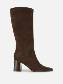 Bottes Hauteur Genou à Talon