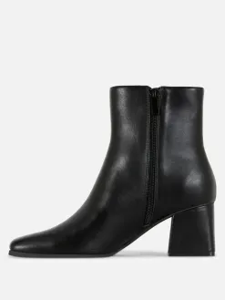 Bottines à Talon Bloc