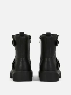 Bottines Avec Bride à Boucle