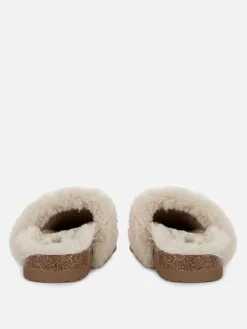 Chaussons Mules Duveteux