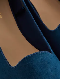 Chaussons-ballerines En Suédine