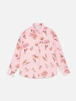 Chemise Boutonnée Graphique à Coordonner