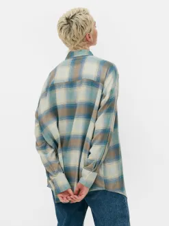 Chemise Coupe Boyfriend à Carreaux