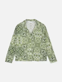 Chemise De Nuit De Pyjama Graphique à Motif Mandala