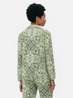 Chemise De Nuit De Pyjama Graphique à Motif Mandala
