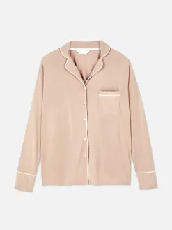 Chemise De Pyjama En Jersey