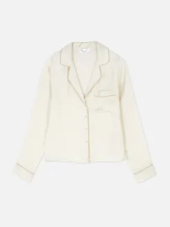 Chemise De Pyjama En Satin