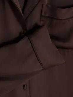 Chemise De Pyjama En Satin