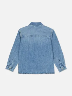 Chemise En Jean à Manches Longues