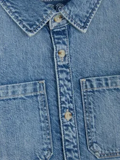 Chemise En Jean à Manches Longues