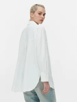 Chemise Oversize En Popeline
