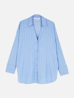 Chemise Oversize En Popeline