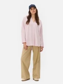 Chemise Oversize En Popeline