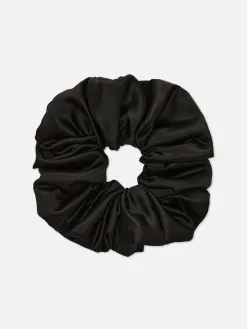 Chouchou Cheveux Large En Satin