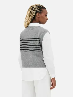 Débardeur Chemise 2-en-1 Superposé