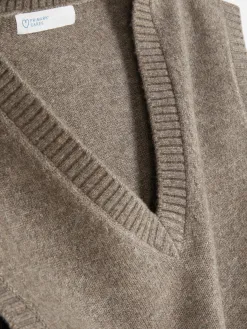 Débardeur Tricoté à Col En V