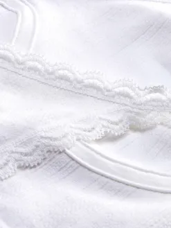 Ensemble De Lingerie En Pointelle Non Rembourré