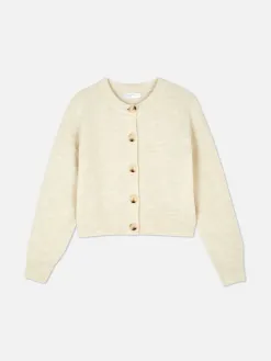 Gilet Boutonné à Col Ras-du-cou