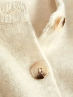 Gilet Boutonné à Col Ras-du-cou