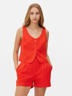 Gilet De Costume à Encolure Décolletée