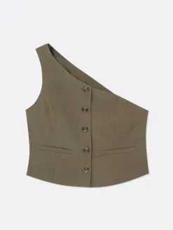 Gilet De Costume Asymétrique Rita Ora