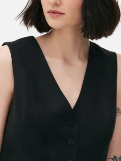 Gilet De Costume Droit à Coordonner