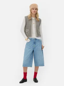 Gilet De Costume En Maille Rita Ora