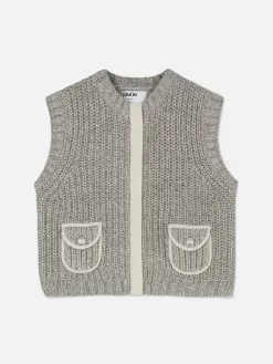 Gilet De Costume En Maille Rita Ora