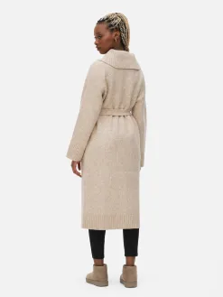 Gilet Long à Ceinture Paula Echevarría
