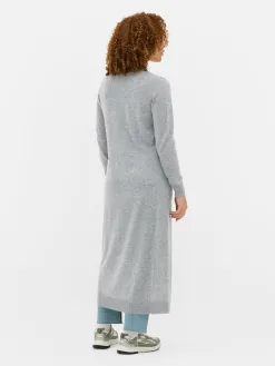 Gilet Long Boutonné