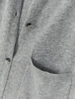 Gilet Long Boutonné