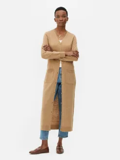 Gilet Long Boutonné
