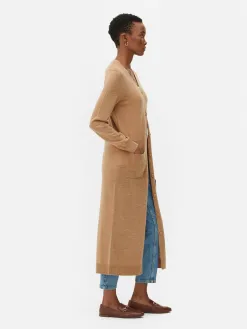 Gilet Long Boutonné