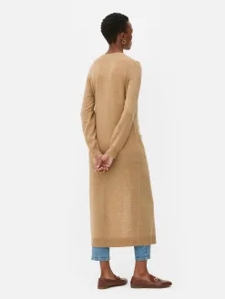 Gilet Long Boutonné