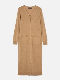 Gilet Long Boutonné
