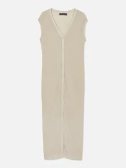 Gilet Long Sans Manches