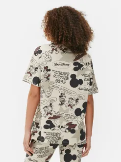 Haut De Pyjama à Motif Disney Mickey Mouse