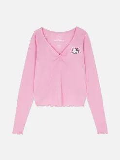Haut De Pyjama En Pointelle Hello Kitty