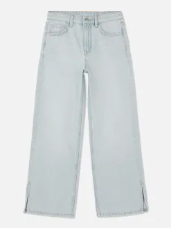 Jean Denim Large Fendu