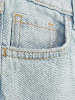 Jean Denim Large Fendu
