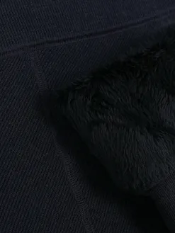 Legging Effet Denim Doublé De Velours Duveteux