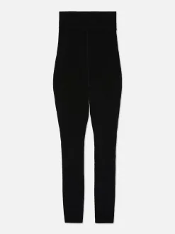 Legging En Velours à Doublure Duveteuse