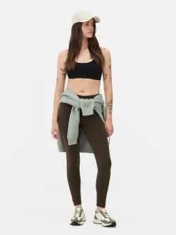Legging Taille Haute En Jersey